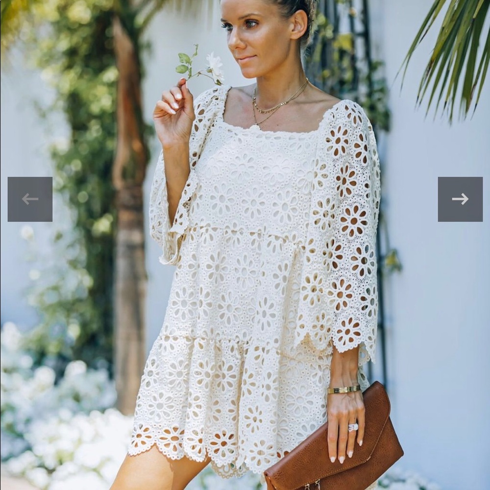 Vici Crochet Dress